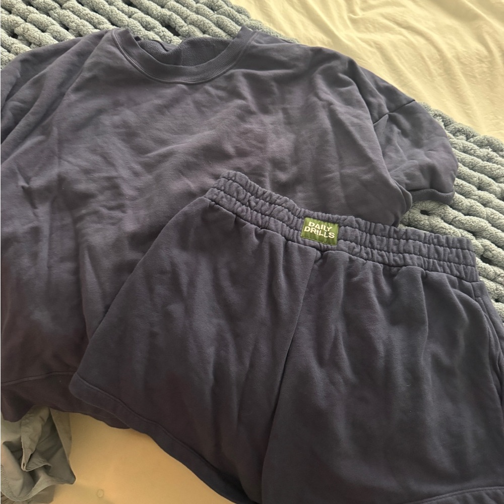 Daily Drills Cozy Navy Set